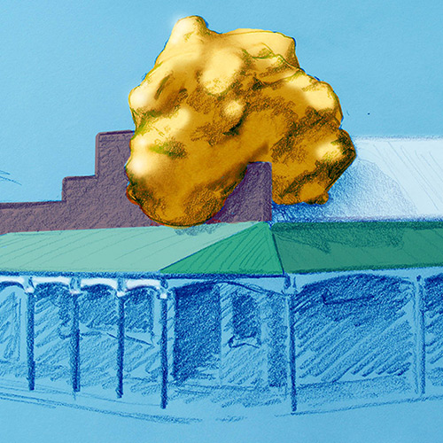3D visualisation sketch