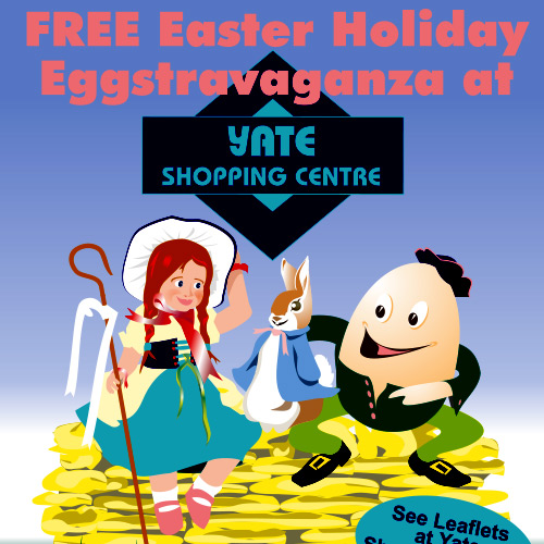 Shopping Centre Advertisements by Martin Lane Design