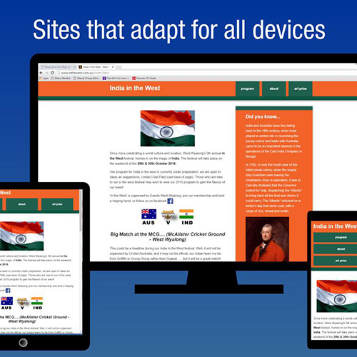 MLD website on mobile, tablet and pc